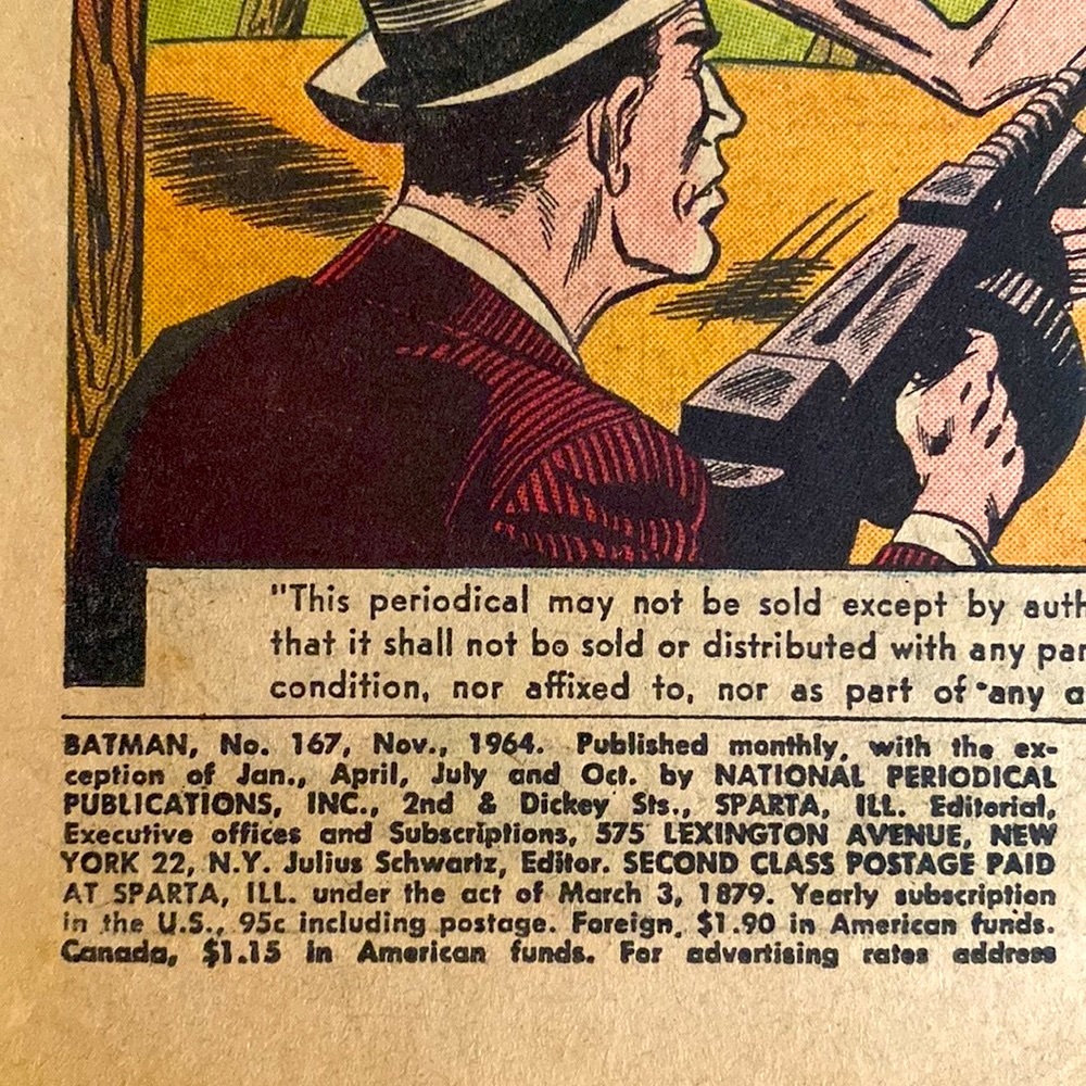 Batman comic - A Book-Length Spy-Thriller..."Zero Hour for Earth" - Picture 4 of 5